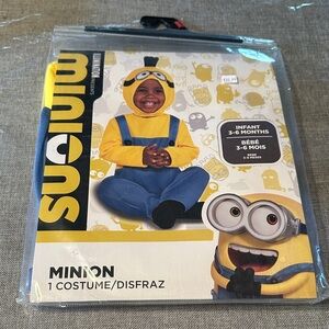 Rubie's Yellow and Blue Minion Costume for Infants